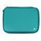 Portable hard drive leather case - Bleu fluo