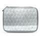 Housse cuir pour disque dur externe - Platinium - Couture