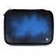 Portable hard drive leather case - Bleu Patine