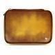 Portable hard drive leather case - Doré Patine