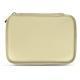 Capa em pele para disco rigido - Beige PU