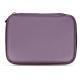 Housse cuir pour disque dur externe - Lilas PU