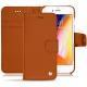 Custodia in pelle Apple iPhone 8 - Orange vibrant