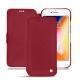 Custodia in pelle Apple iPhone 8 - Rouge passion