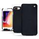 Housse cuir Apple iPhone 8 Plus - Noir élégant