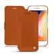 Custodia in pelle Apple iPhone 8 Plus - Orange vibrant