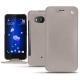 HTC U11 leather case - Taupe innocent