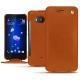 HTC U11 leather case - Orange vibrant