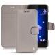 HTC U11 leather case - Taupe innocent