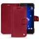 Custodia in pelle HTC U11 - Rouge passion