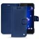 HTC U11 leather case - Bleu frisson