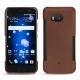 Coque cuir HTC U11 - Marron délicat