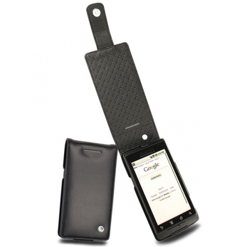 Custodia in pelle Motorola Droid - Milestone 