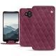 Custodia in pelle Huawei Mate 10 - Prune vintage - Couture