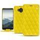 가죽 커버 Huawei Mate 10 - Jaune fluo - Couture
