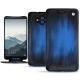 Housse cuir Huawei Mate 10 - Bleu Patine