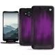 Lederschutzhülle Huawei Mate 10 - Violet Patine