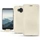 Huawei Mate 10 leather case - Blanc escumo