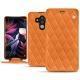 Custodia in pelle Huawei Mate 10 Pro - Orange - Couture ( Nappa - Pantone 1495U ) 