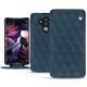 Custodia in pelle Huawei Mate 10 Pro - Indigo - Couture ( Pantone 303U ) 