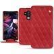 Housse cuir Huawei Mate 10 Pro - Rouge troupelenc - Couture