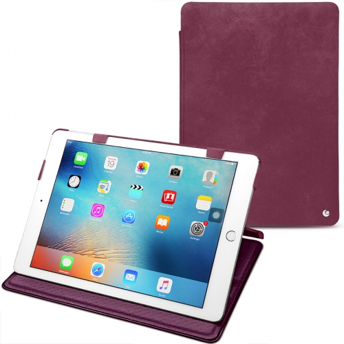 Lederschutzhülle Apple iPad Pro 9.7'Prune vintage ( Pantone #612434 ) 