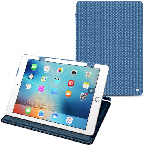 Lederschutzhülle Apple iPad Pro 9.7'Abaca ishia ( Pantone #395775 ) 