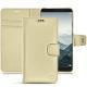 Custodia in pelle Huawei Mate 10 - Beige ( Nappa - Pantone 7502C ) 