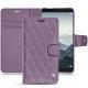 Funda de piel Huawei Mate 10 - Lilas - Couture ( Nappa - Pantone 2645U ) 