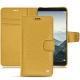 Housse cuir Huawei Mate 10 - Mimosa ( Pantone 141C ) 