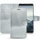 Huawei Mate 10 leather case - Platinium ( Pantone 877C ) 
