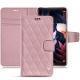 Housse cuir Huawei Mate 10 Pro - Rose - Couture ( Nappa - Pantone 2365C ) 