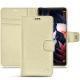 Huawei Mate 10 Pro leather case - Ivoire ( Sleek P C12 - White ) 