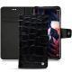 Funda de piel Huawei Mate 10 Pro - Crocodile nero