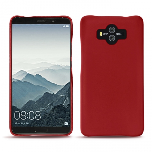 Capa em pele Huawei Mate 10Rouge ( Nappa - Pantone #d50032 ) 