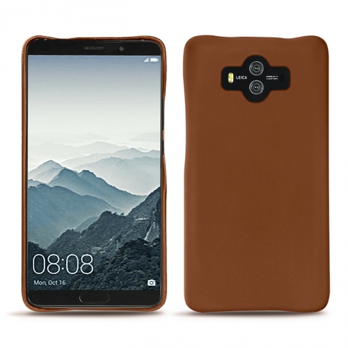 Lederschutzhülle Huawei Mate 10Marron ( Nappa - Pantone #8B4720 ) 