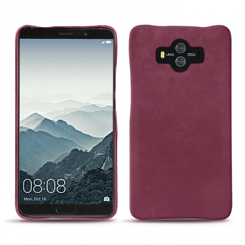 Lederschutzhülle Huawei Mate 10Prune vintage ( Pantone #612434 ) 