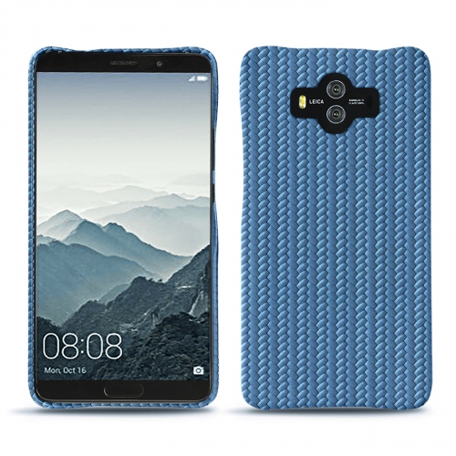 Custodia in pelle Huawei Mate 10Abaca ishia ( Pantone #395775 ) 