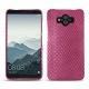 Huawei Mate 10 leather cover - Serpent ciclamino