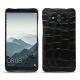 Huawei Mate 10 leather cover - Crocodile nero