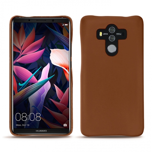 Huawei Mate 10 Pro - Habillez avec style votre mobile avec des housses de luxeMarron ( Nappa - Pantone #8B4720 ) 