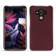 Huawei Mate 10 Pro leather cover - Lie de vin ( Pantone 5115C ) 