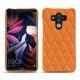 Coque cuir Huawei Mate 10 Pro - Orange - Couture ( Nappa - Pantone 1495U ) 