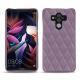 Custodia in pelle Huawei Mate 10 Pro - Lilas - Couture ( Nappa - Pantone 2645U ) 