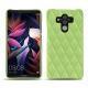 Funda de piel Huawei Mate 10 Pro - Vert olive - Couture ( Nappa - Pantone 578U ) 