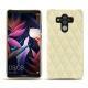 Funda de piel Huawei Mate 10 Pro - Ivoire - Couture ( Sleek P C12 - White ) 