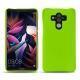 Huawei Mate 10 Pro leather cover - Vert fluo