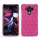 Coque cuir Huawei Mate 10 Pro - Rose BB - Couture