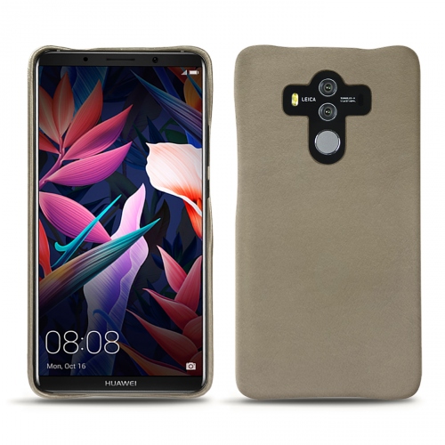 Lederschutzhülle Huawei Mate 10 ProDarboun sabla ( Pantone #BCB1A1 )