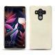 Huawei Mate 10 Pro leather cover - Blanc escumo